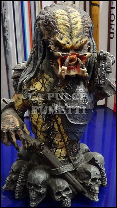 PREDATOR 2 - PREDATOR ELDER POLYSTONE COLLECTIBLE MINI BUST - NO SCATOLA